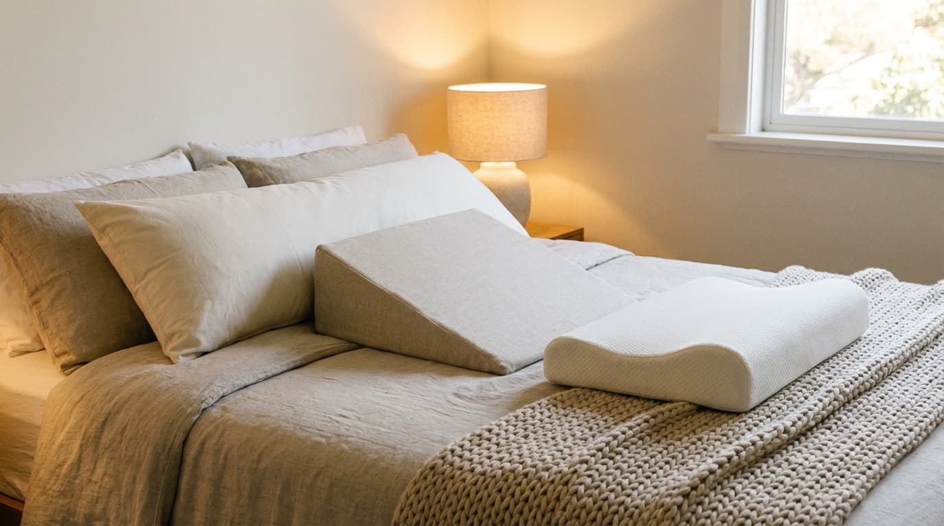 横向き寝でいびきを改善する完全ガイド｜正しい寝姿勢の作り方 - 横向き寝の枕選び——最重要ポイント