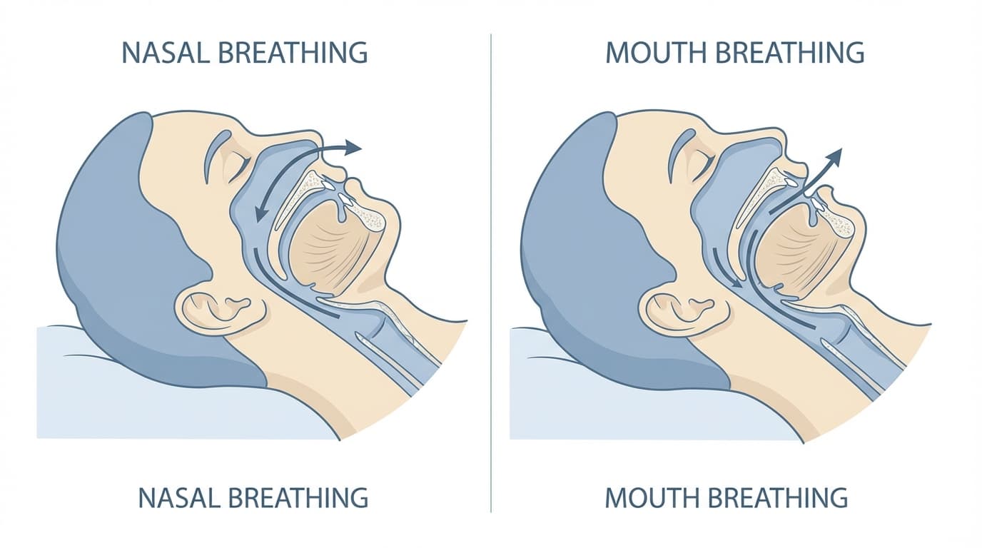 口呼吸を改善すると、いびきも大きく変わる可能性がある - 口呼吸といびきの関係